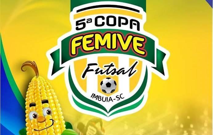 Copa Femive de Futsal inicia na sexta em Imbuia