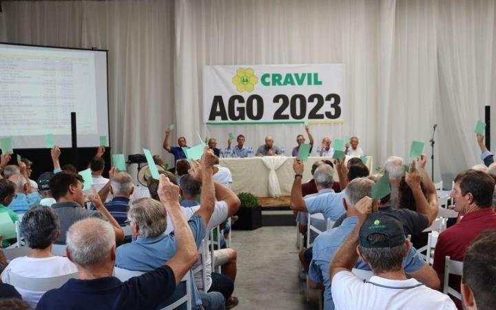 Cravil apresenta números de 2022 e elege nova diretoria