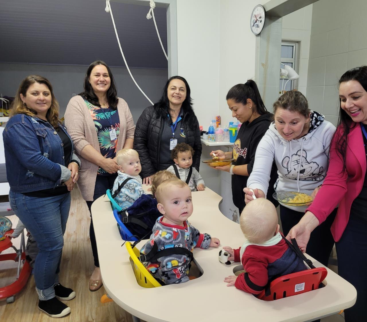 Creches de Ituporanga vão receber mesas adaptadas para bebês
