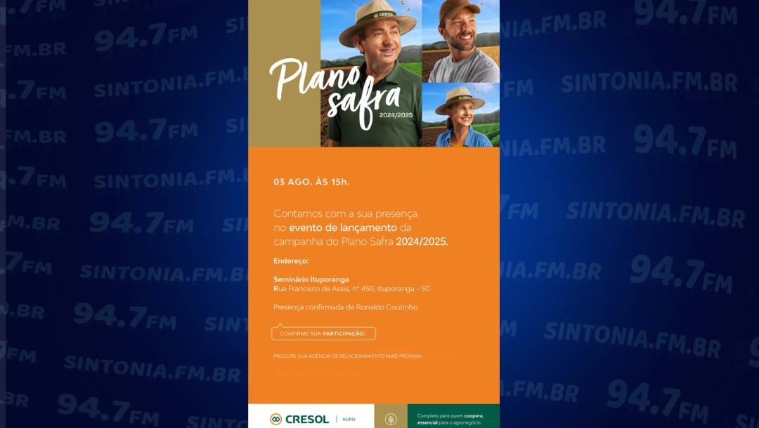 Cresol realiza evento de lançamento da campanha no novo Plano Safra