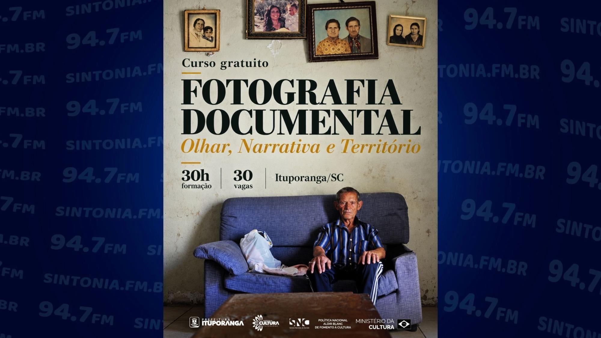 Curso gratuito de fotografia documental abre inscrições em Ituporanga com foco no cotidiano e no território