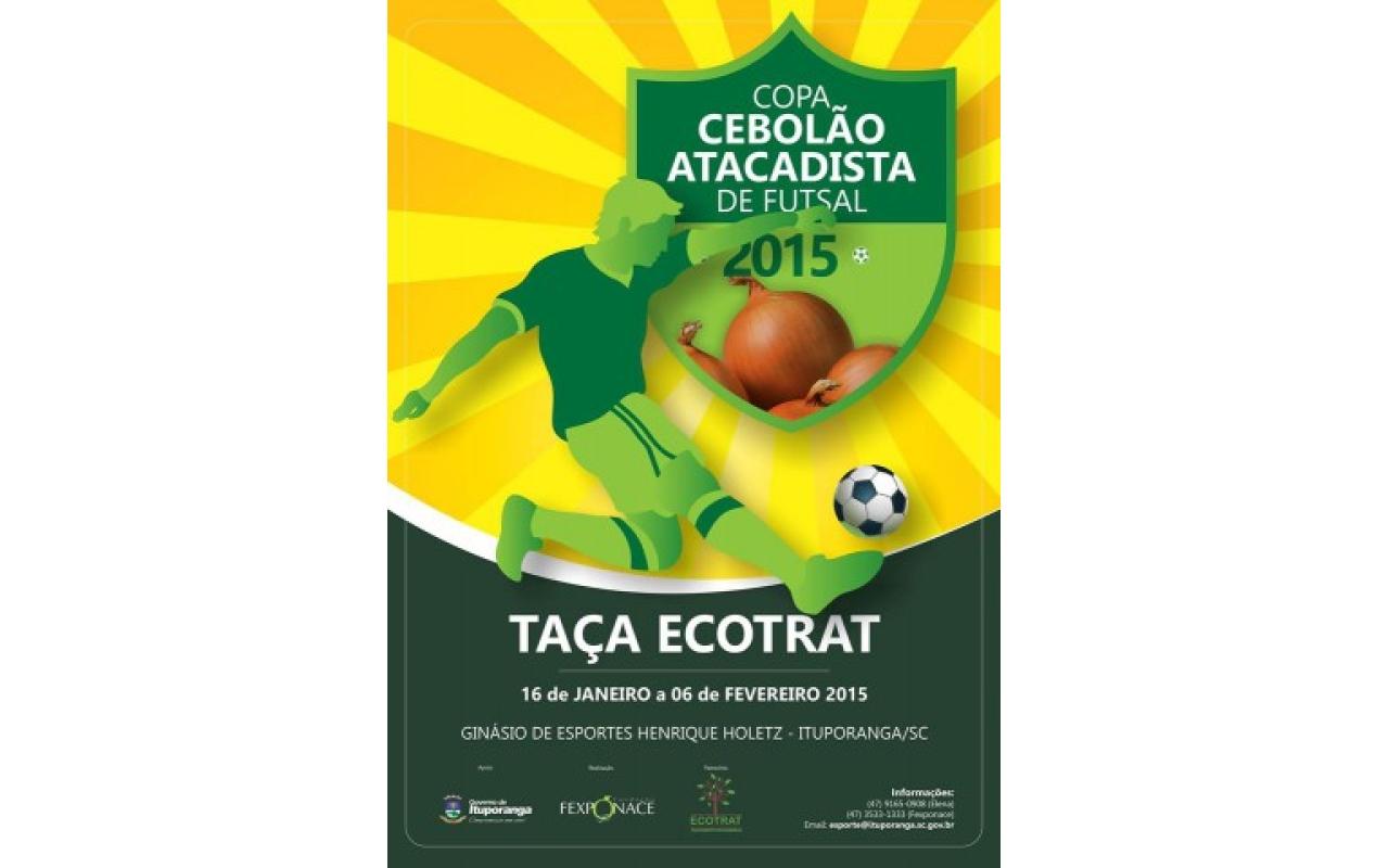 COPA CEBOLÃO – Congresso Técnico define chaves e categorias para o torneio de 2015