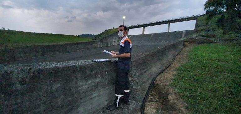 Defesa Civil realiza inspeção de segurança nas barragens de Ituporanga e Taió
