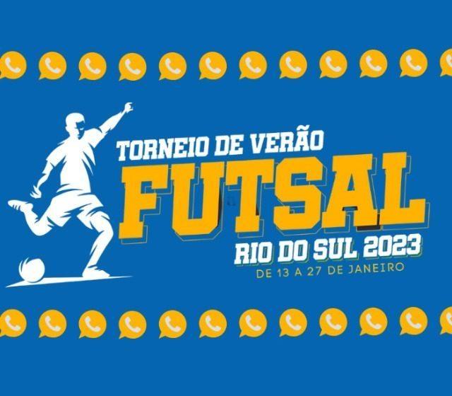 Definidas as chaves  do Torneio de Verão de Rio do Sul