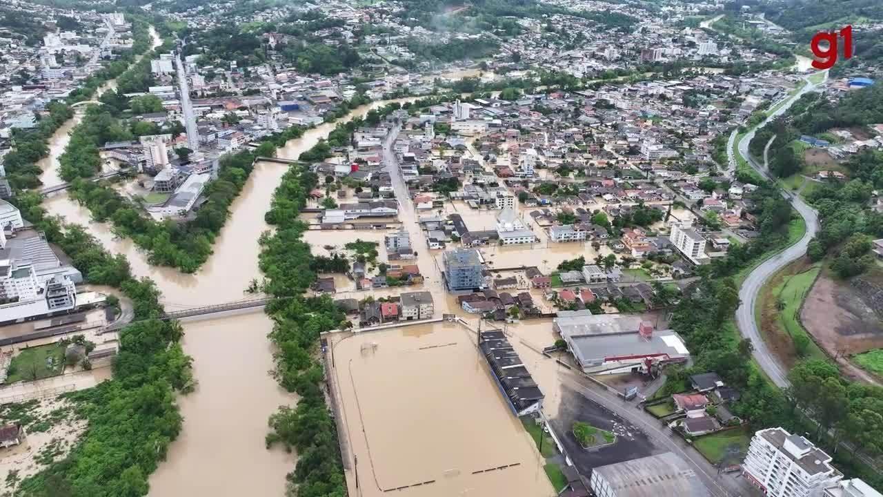 Desastres naturais em 2024: Rio do Sul lidera recebimento de verba federal para reconstrução