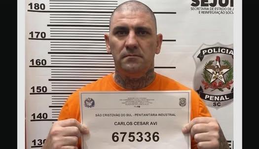 Detento natural de Atalanta foge de penitenciária em São Cristóvão do Sul