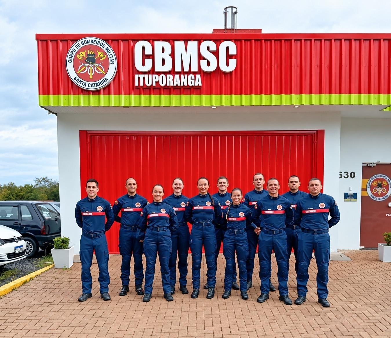 Dez soldados temporários chegam para reforçar efetivo dos Bombeiros em Ituporanga