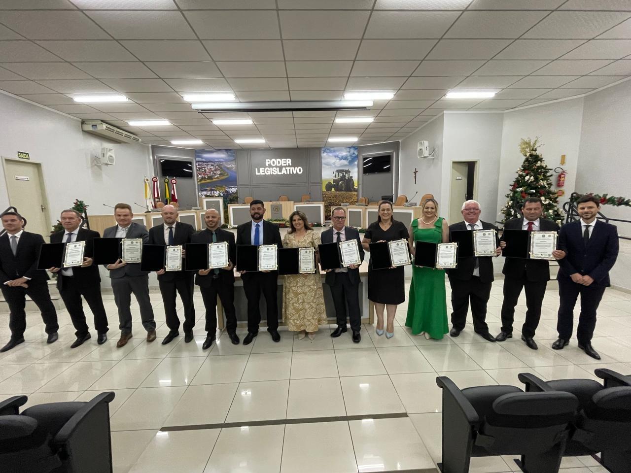 Diplomação oficial dos eleitos para o mandato 2025/2028 em Ituporanga