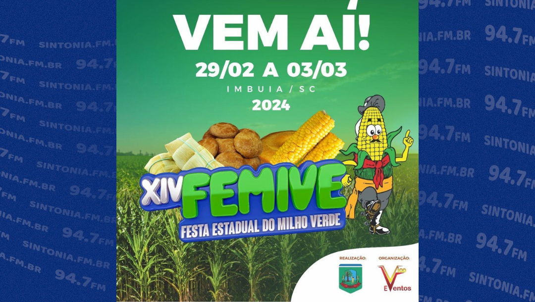 Divulgada a programação oficial da XIV edição da FEMIVE