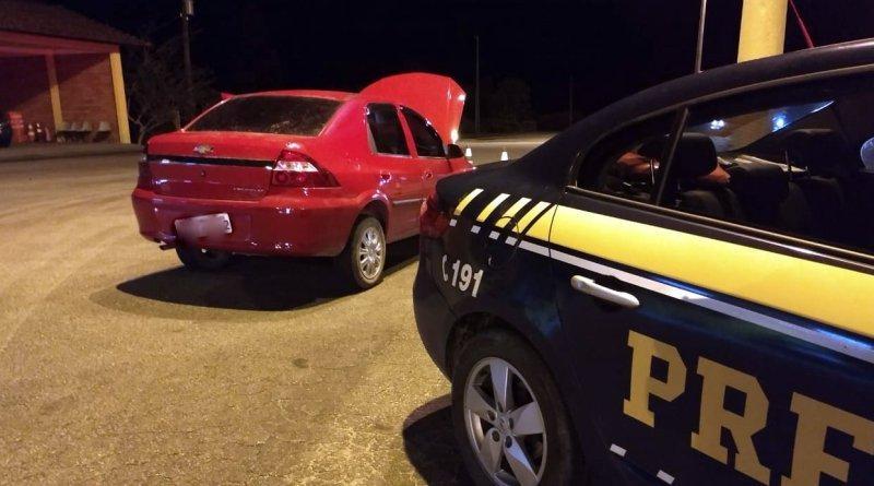 Dois automóveis roubados são recuperados em menos de 12 horas na BR-282 em Rancho Queimado