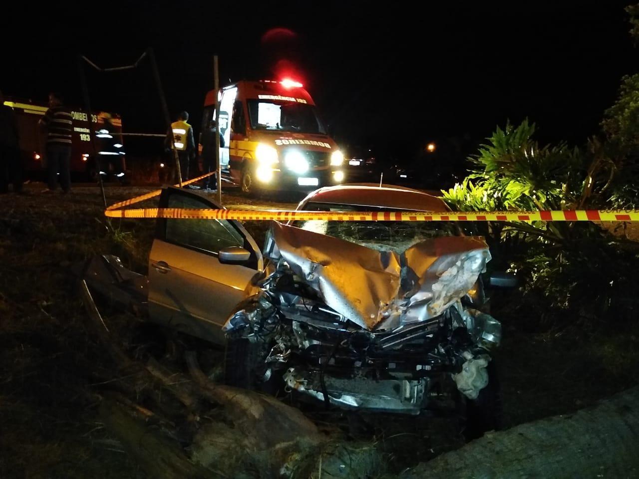 Dois homens morrem em acidentes na SC-350