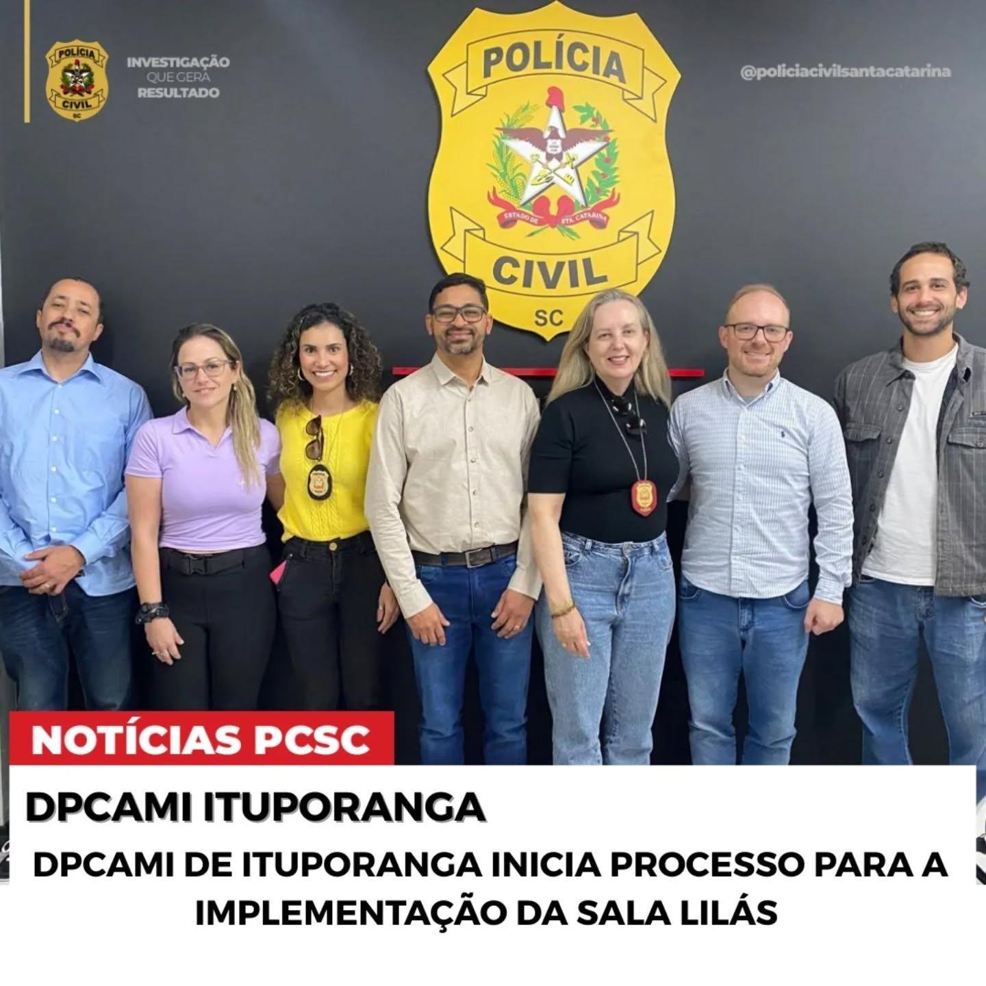 DPCAMI de Ituporanga inicia processo para implantação da Sala Lilás