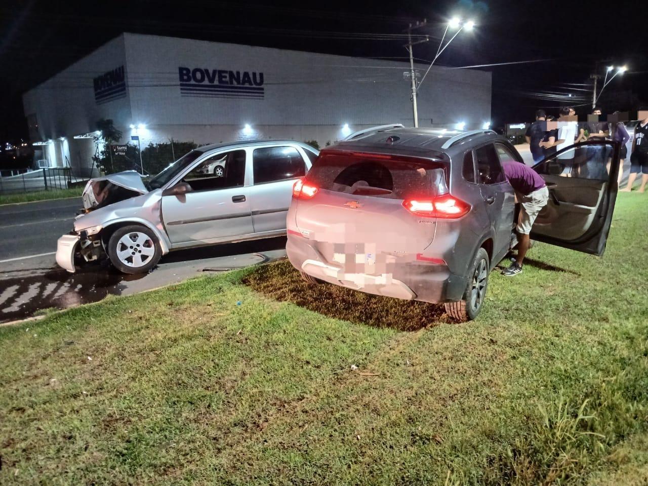 Duas pessoas ficam feridas em colisão na BR-470 em Rio do Sul