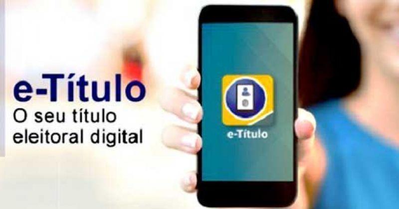 Eleitores têm até sábado para baixar ou atualizar o e-Título