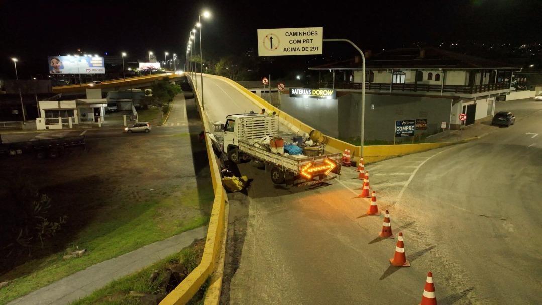 Elevado José Thomé terá repavimentação a partir desta sexta-feira (9)