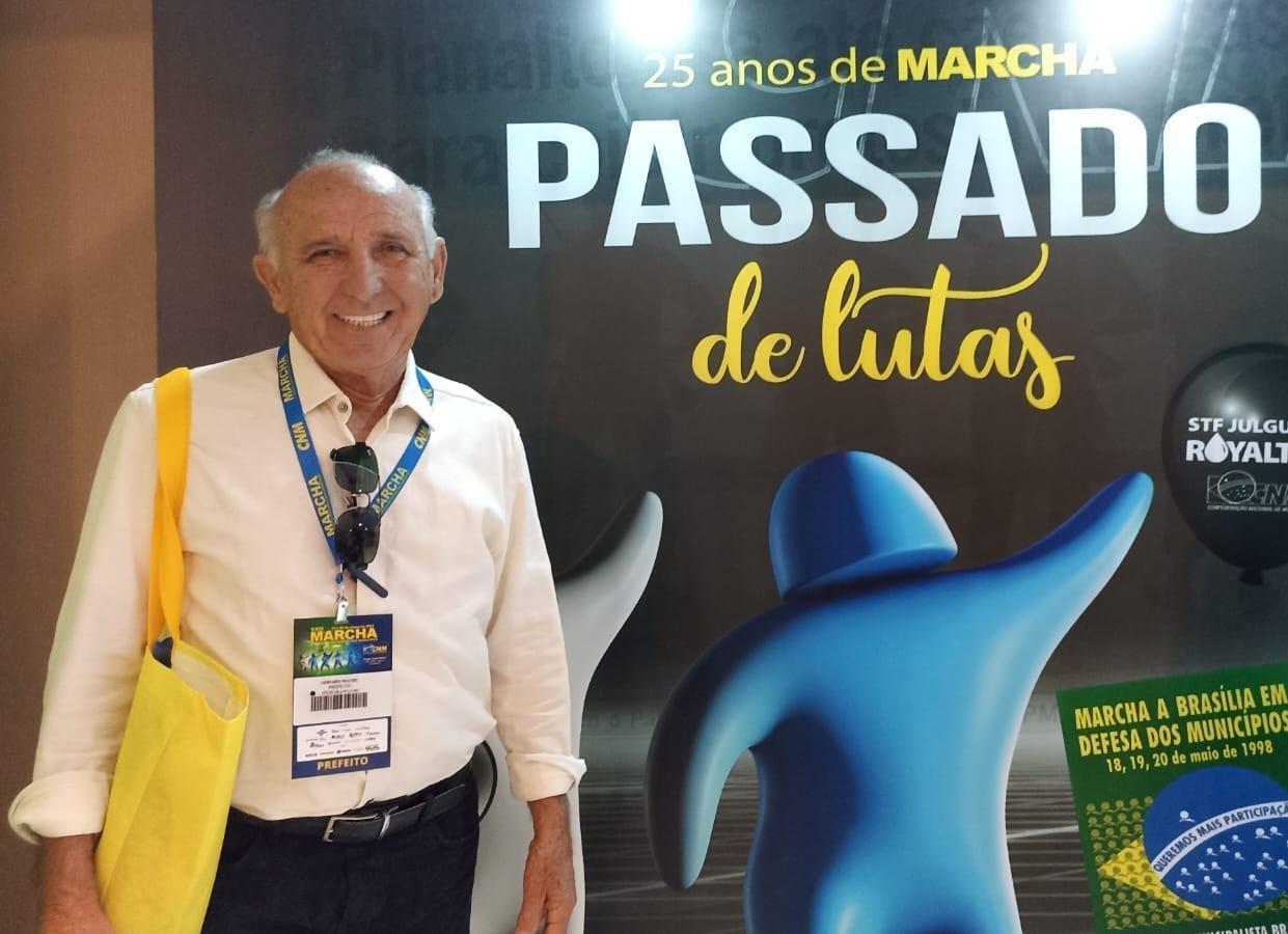 Em Brasília durante Marcha dos Prefeitos, prefeito de Ituporanga Gervásio Maciel solicita verbas para Educação e Saúde