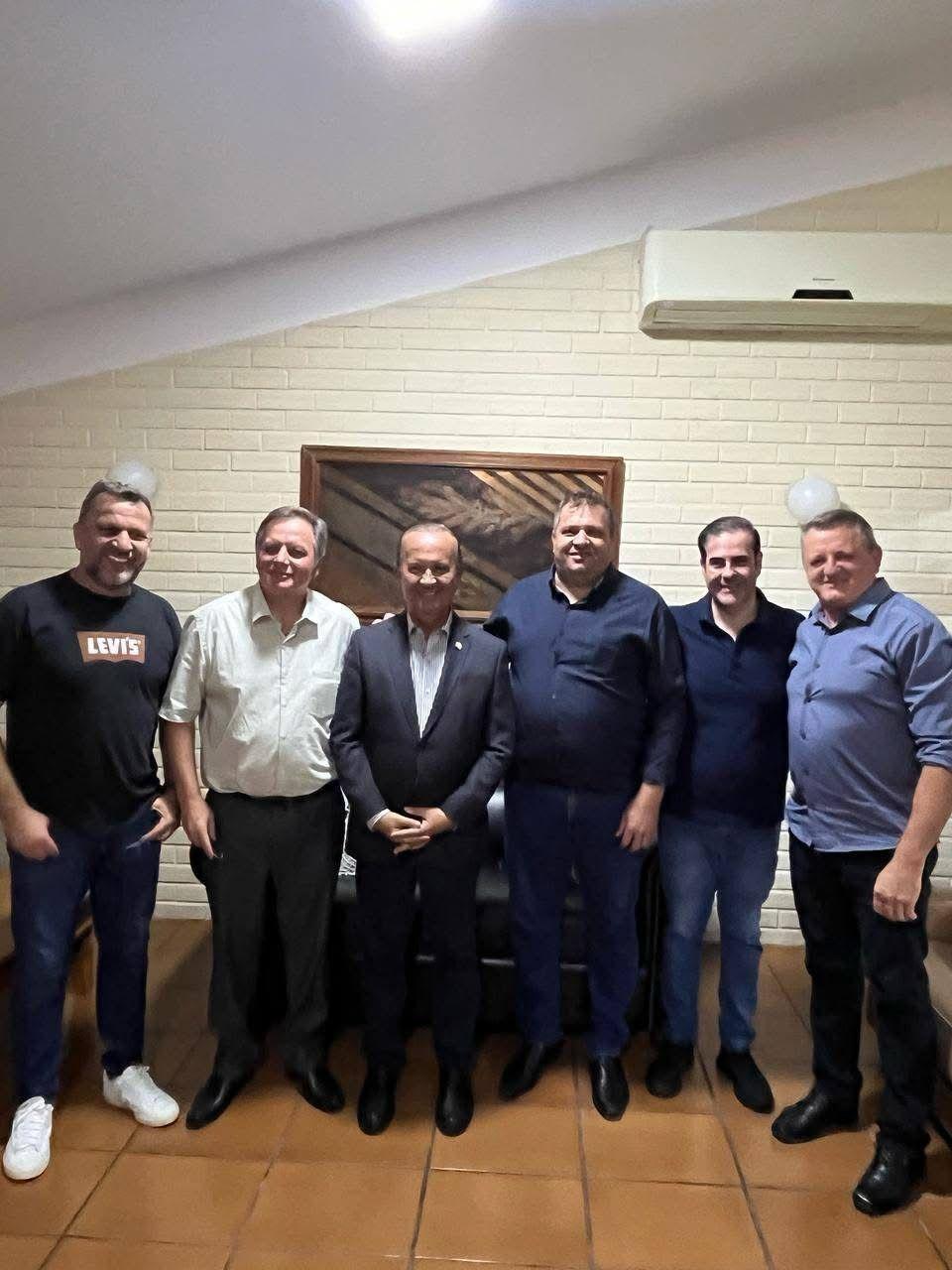 Em encontro com o governador Jorginho Mello, Laércio da Cruz reforça importância de acelerar o projeto de  pavimentação entre Vidal Ramos e Botuverá