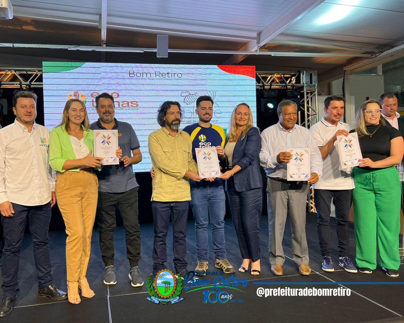 Empreendedores de Bom Retiro recebem Selo Serra Catarinense Sustentável