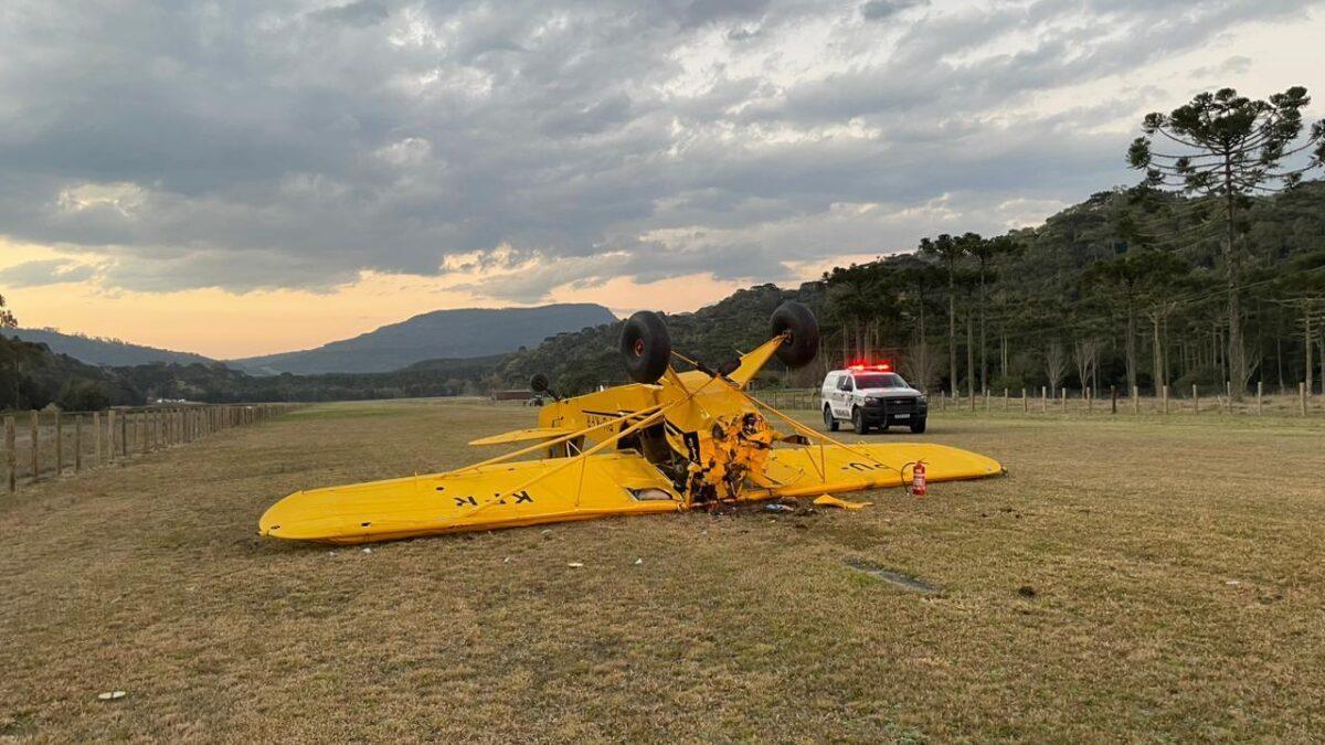 Empresário morre após queda de avião em Bom Retiro