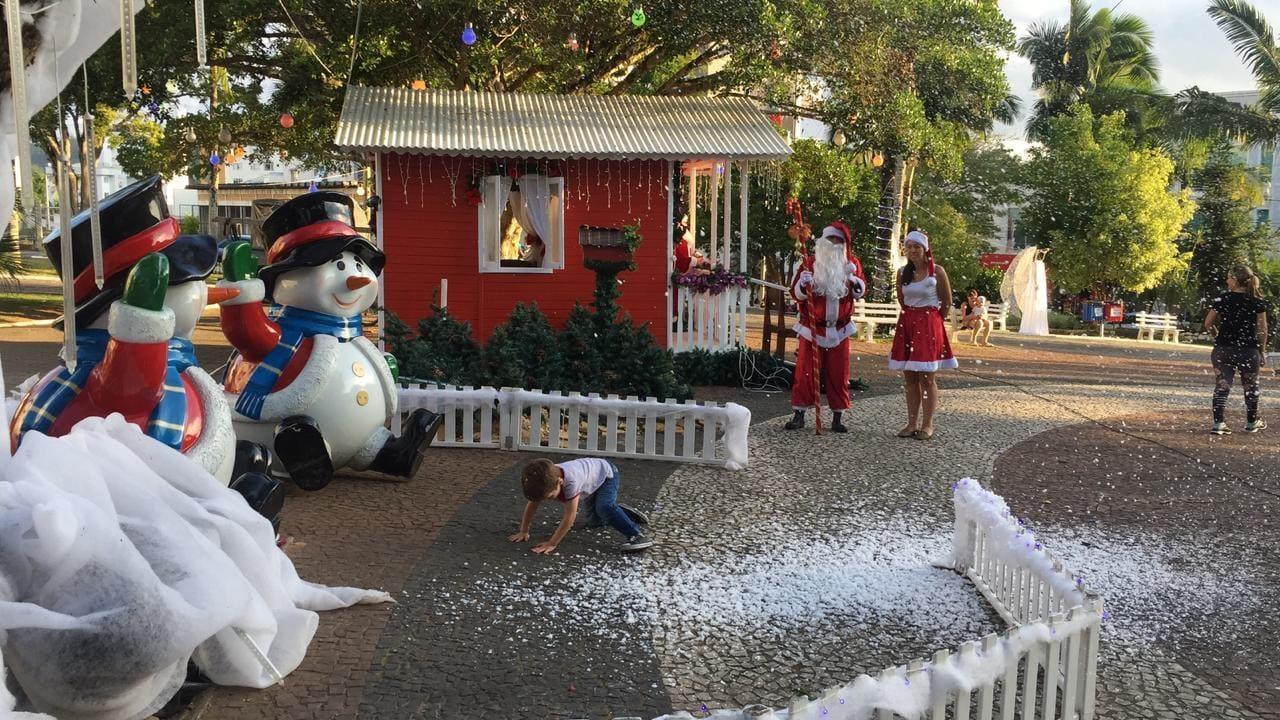 Encerramento do Natal em Ituporanga terá sorteio de brindes e brinquedos infláveis