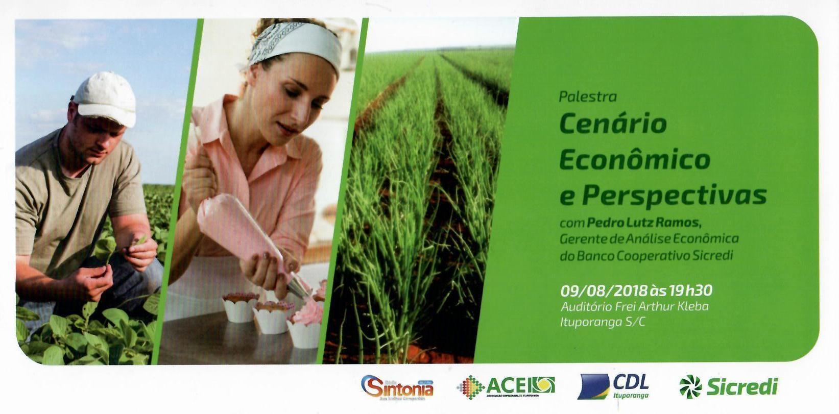 Entidades buscam parceria da Sicredi para realizar palestra sobre o cenário econômico em Ituporanga