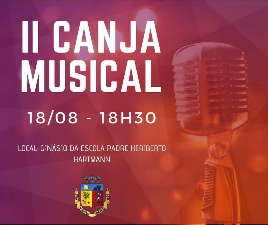Escola de Música de Vidal Ramos prepara a II Canja Musical