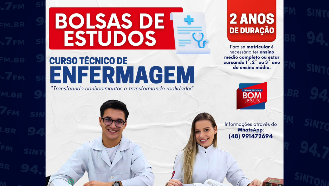 Escola Técnica Bom Jesus abre inscrições para bolsas de estudo para 2025