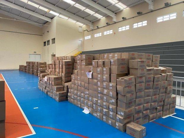 Escolas estaduais da Região da Cebola recebem máscaras e álcool em gel do Governo do Estado