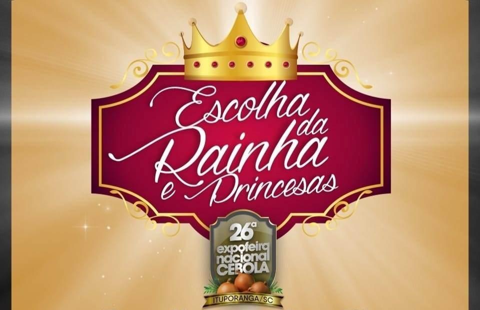 Escolha da realeza da Festa da Cebola terá transmissão pelo Facebook da Sintonia FM e da Prefeitura de Ituporanga