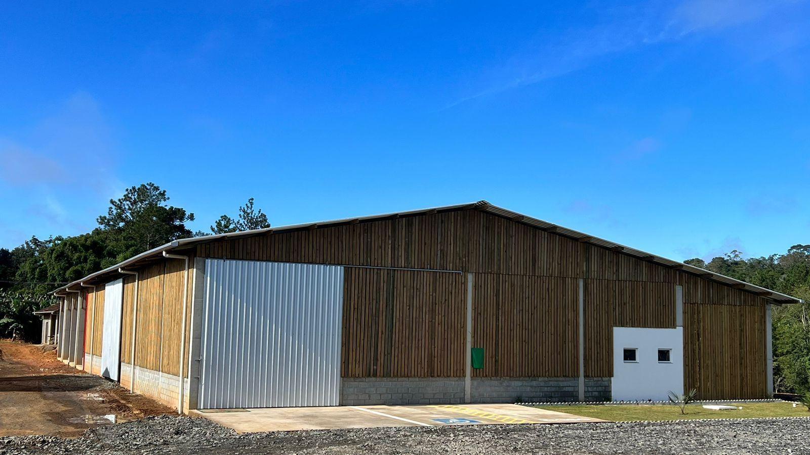Estação da Epagri de Ituporanga inaugura galpão de mais de 1200 metros quadrados