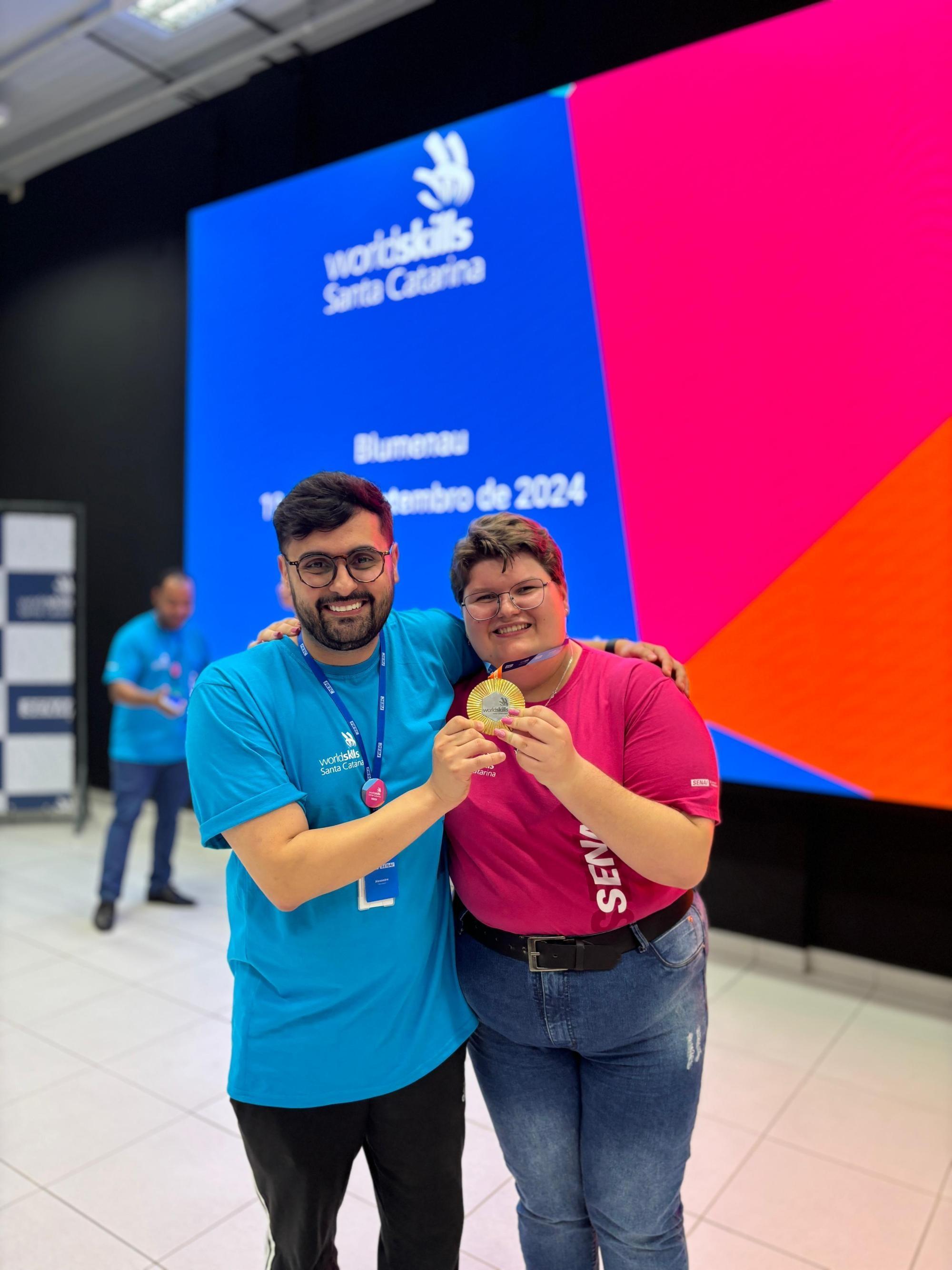 Estudante do Senai conquista medalha de ouro em seletiva regional da WorldSkills