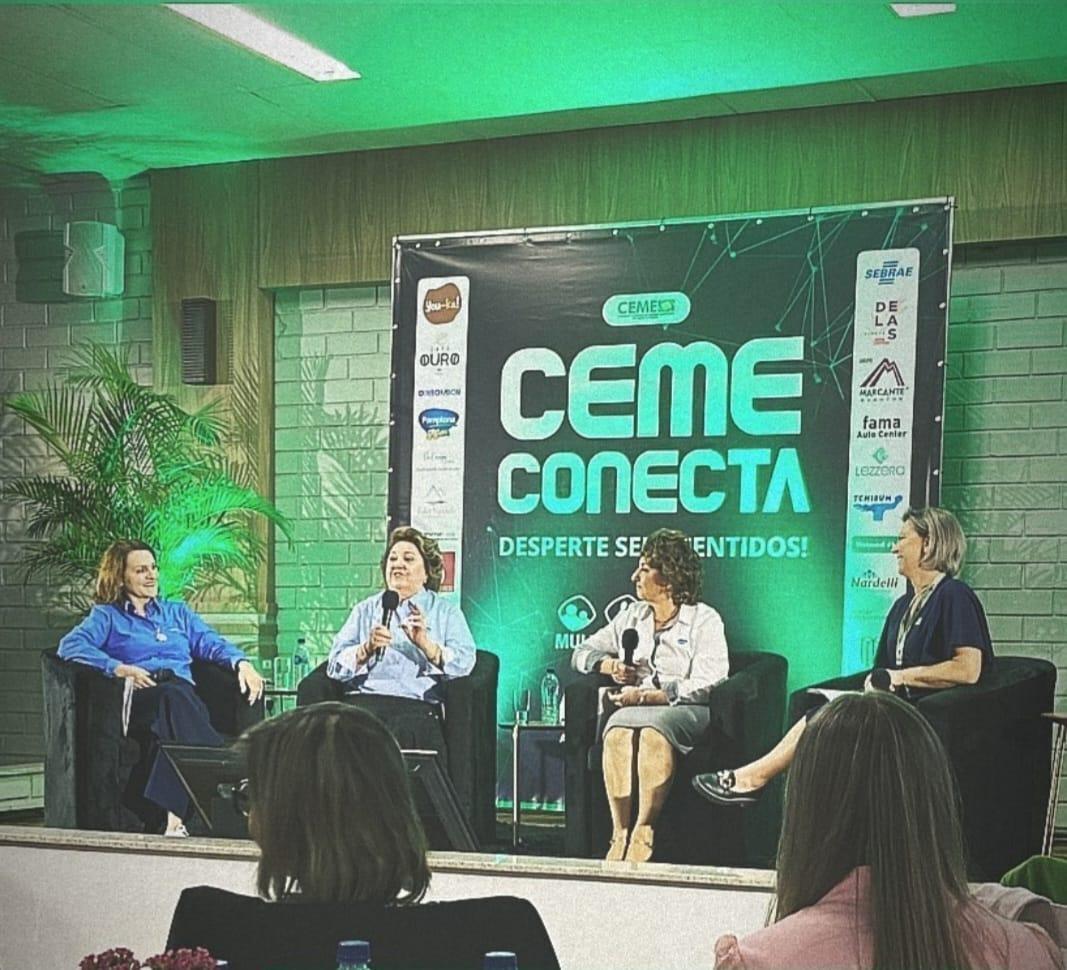 Evento CEME Conecta 2023 reúne mais de 200 mulheres empresárias em Rio do Sul;