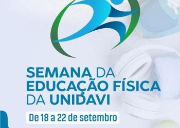 Evento na Unidavi em Rio do Sul em comemoração a Semana da Educação Física segue até nesta sexta-feira (22)