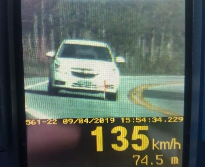 Excesso de velocidade é a principal infração cometida no trânsito em Santa Catarina