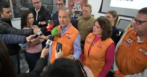 Exército se coloca à disposição de Santa Catarina diante das previsões de chuvas para final de semana