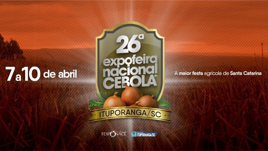 Expofeira Nacional da Cebola será lançada nesta quinta (27)