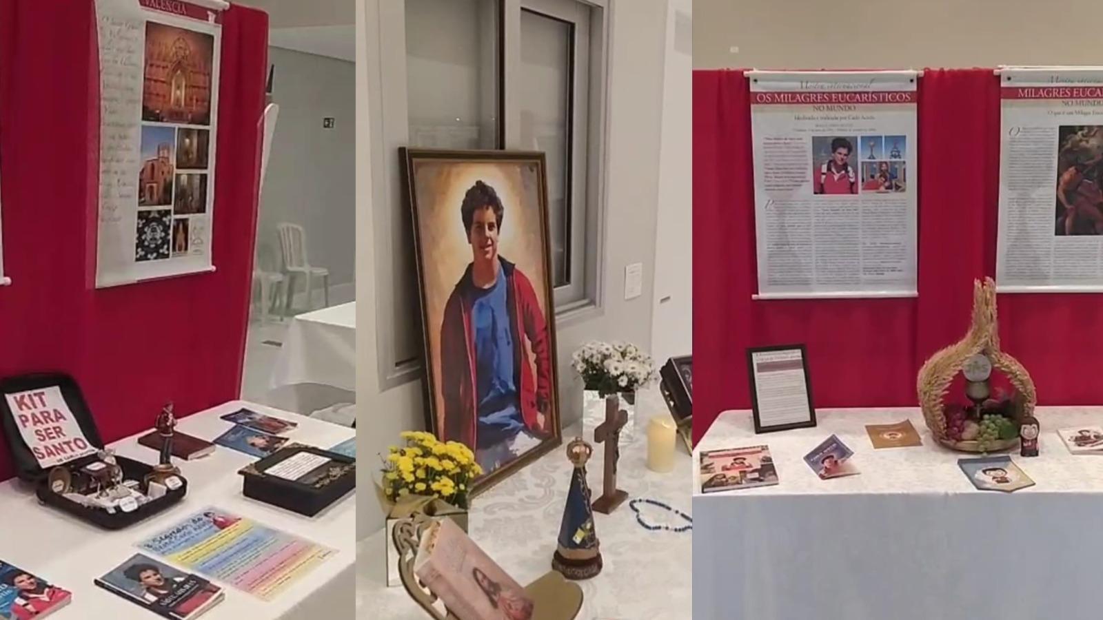 Exposição internacional sobre milagres eucarísticos chega à Catedral de Rio do Sul