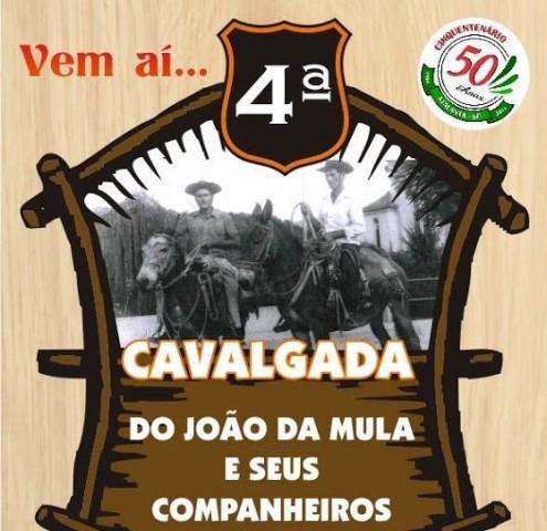 Cavalgada do João da Mula e seus Companheiros em Atalanta será em Setembro