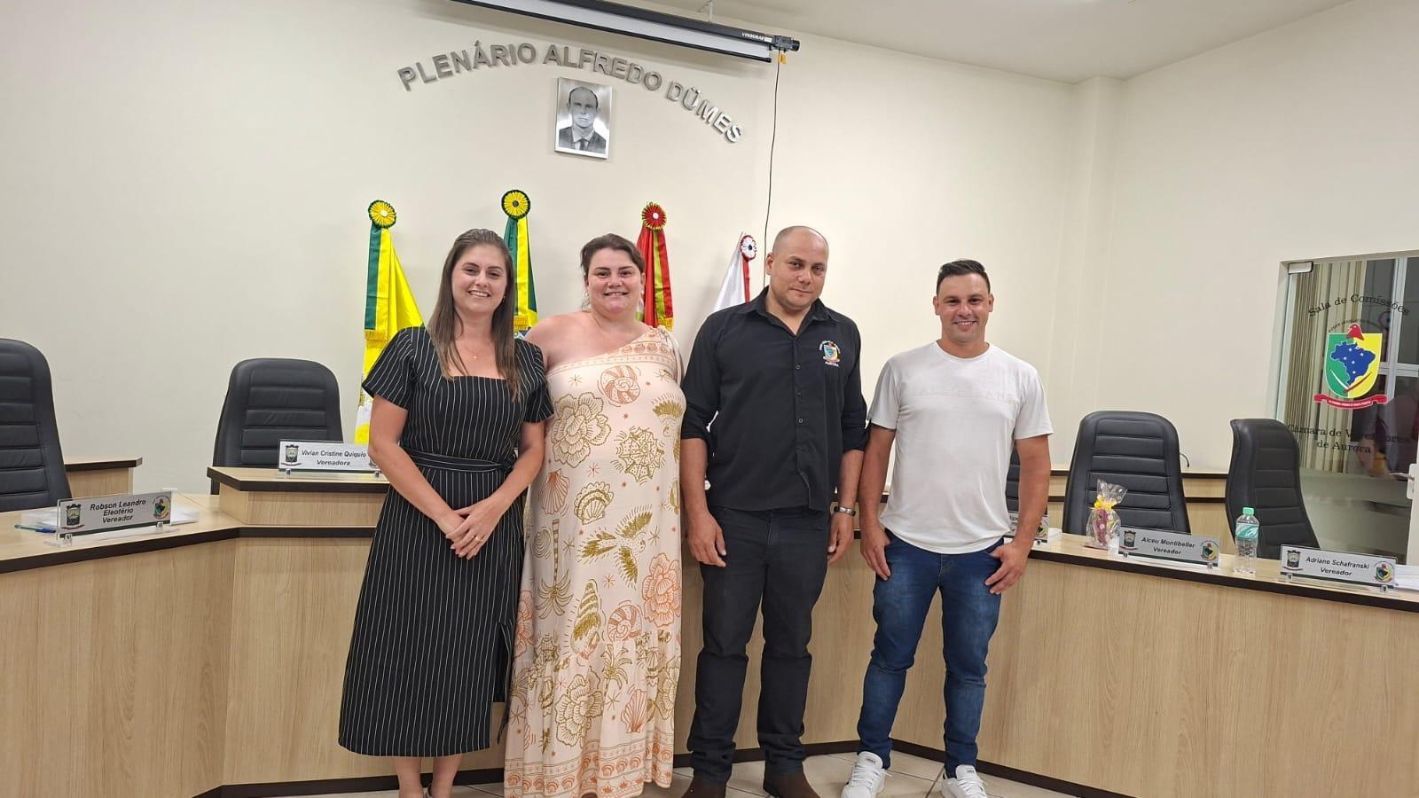 Fabiano Pereira é eleito presidente da Câmara de Vereadores de Aurora para 2026