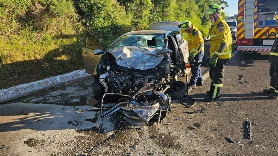 Feriadão de Ano Novo termina com 12 mortes nas rodovias de SC