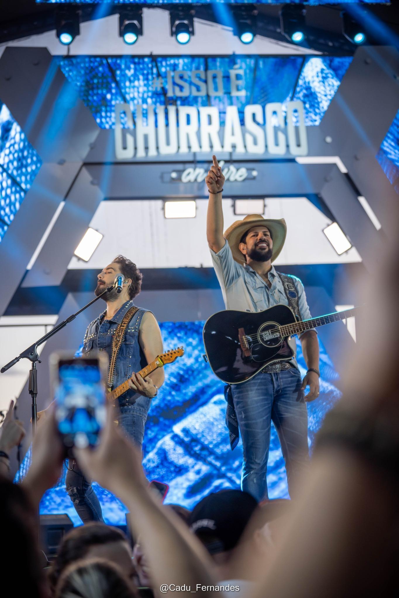 Fernando e Sorocaba deverão estar em Ituporanga no mês de setembro com o evento “Isso é churrasco”