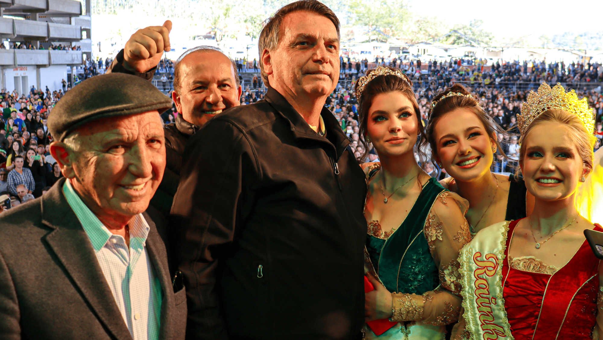 Festa do agricultor e motorista em Ituporanga conta com a presença do governador e do ex-presidente Bolsonaro