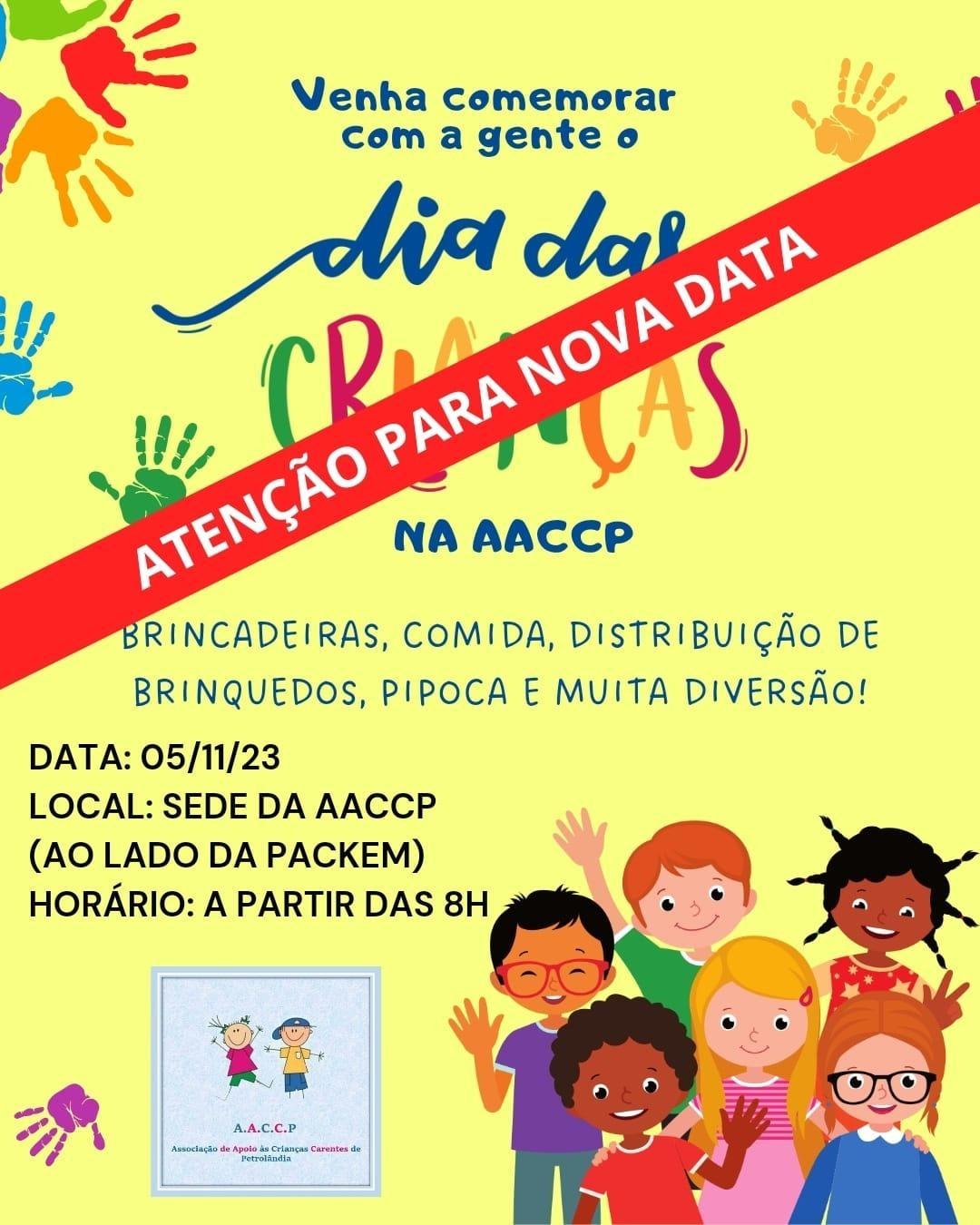 Festa promovida pela Associação de Apoio as Crianças Carentes de Petrolândia é adiada