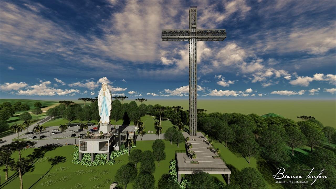 FOTOS: Projeto arquitetônico do Santuário do Louvor em Ituporanga