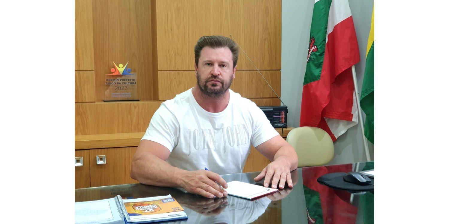 Geison Kurtz assume administração de Ituporanga durante procedimento médico de Gervásio Maciel
