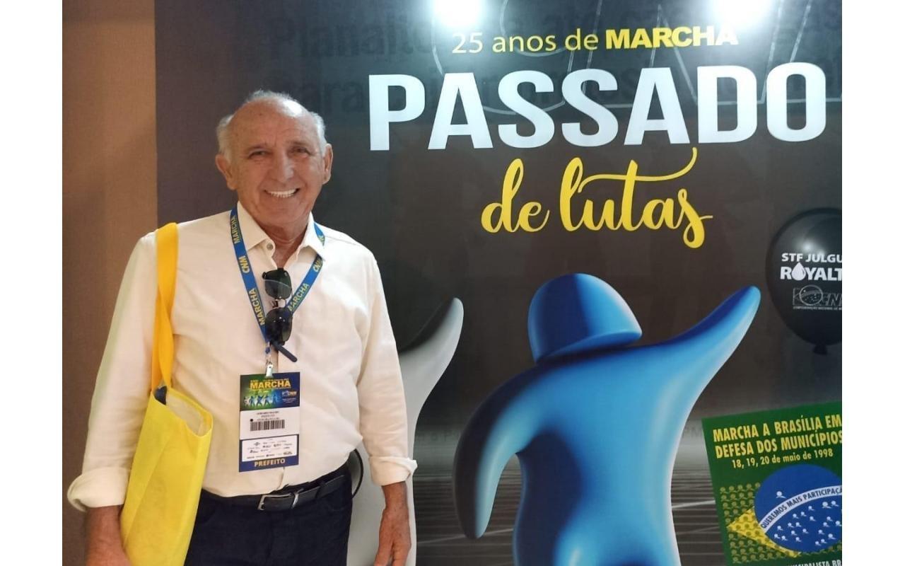 Prefeito Gervásio Maciel reforça em Brasília a necessidade da União repassar recursos para os municípios