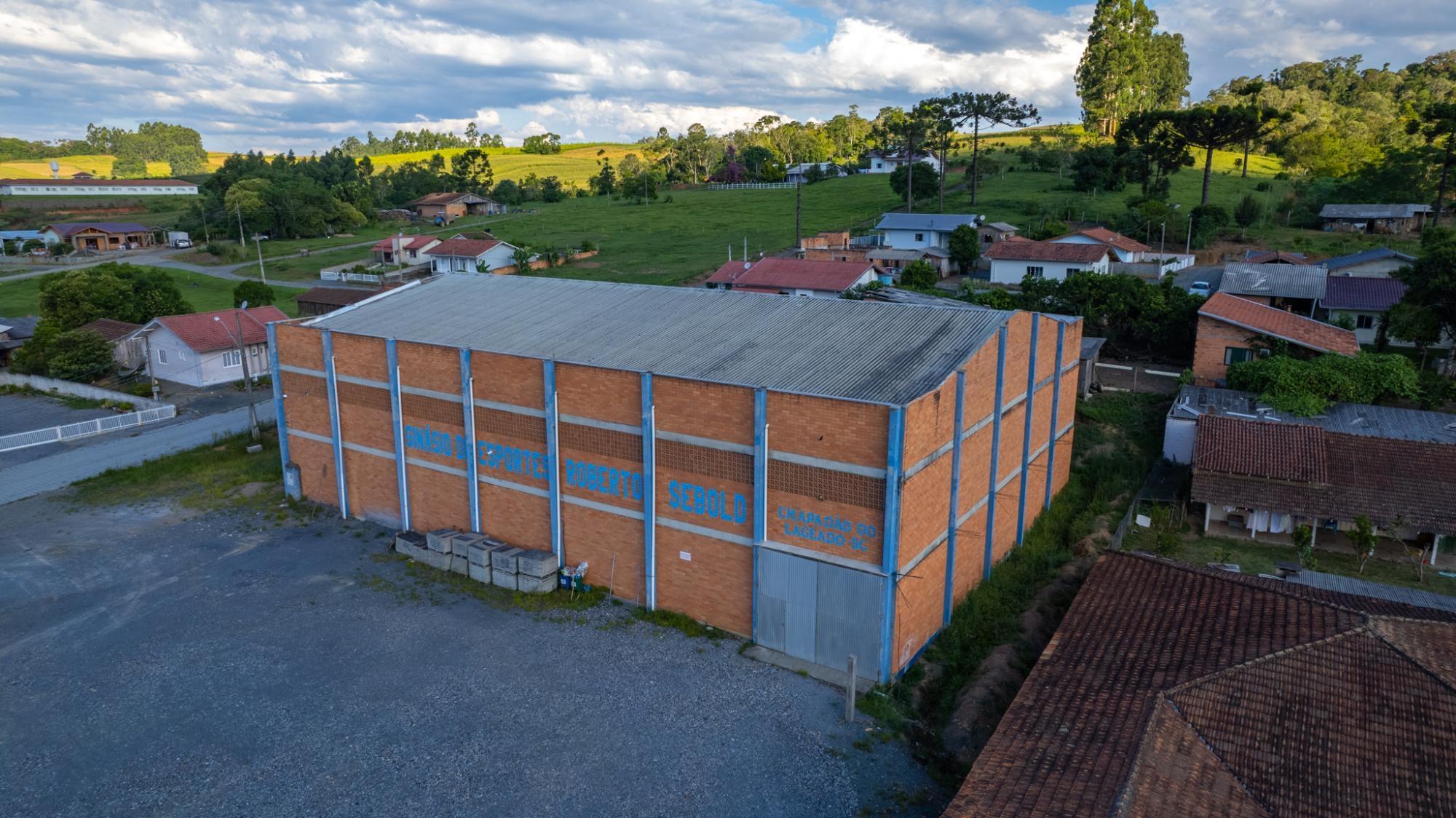 Ginásio Municipal de Chapadão do Lageado vai ter quadra modular