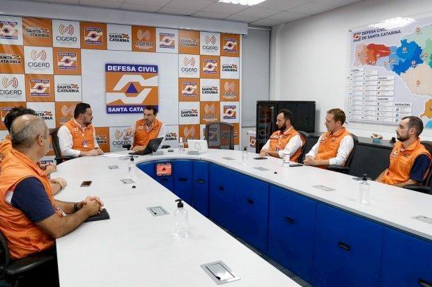 Governador determina ativação da Sala de Situação da Defesa Civil e acompanha monitoramento das chuvas no estado