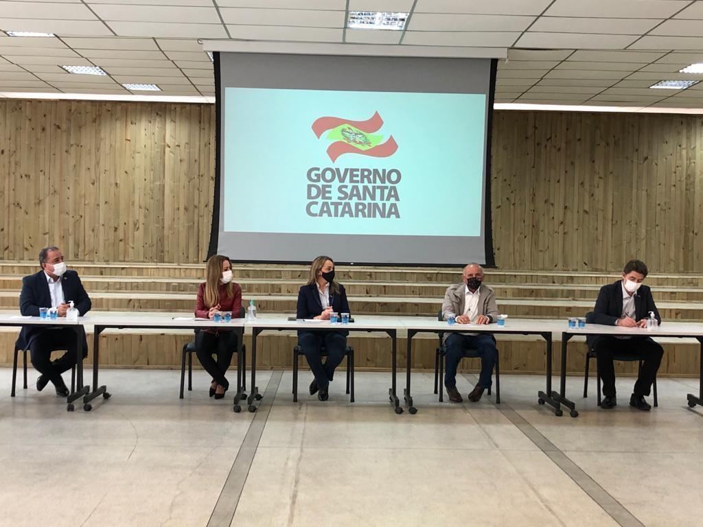 Governadora anuncia liberação de R$ 1,5 milhão para obras no Parque do Salto em Ituporanga