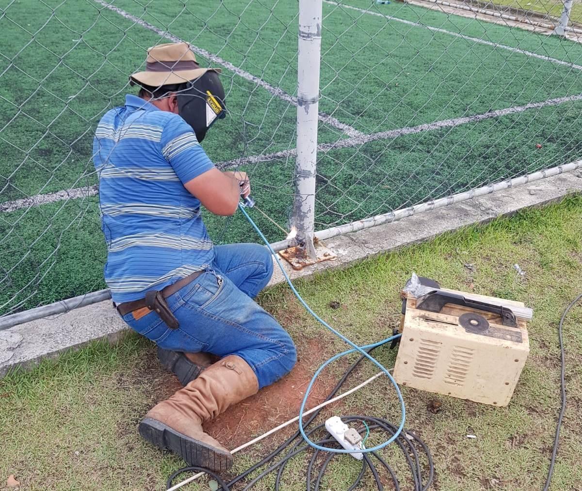 Governo de Ituporanga alerta para interdição temporária do campo de futebol no Parque da Cidade